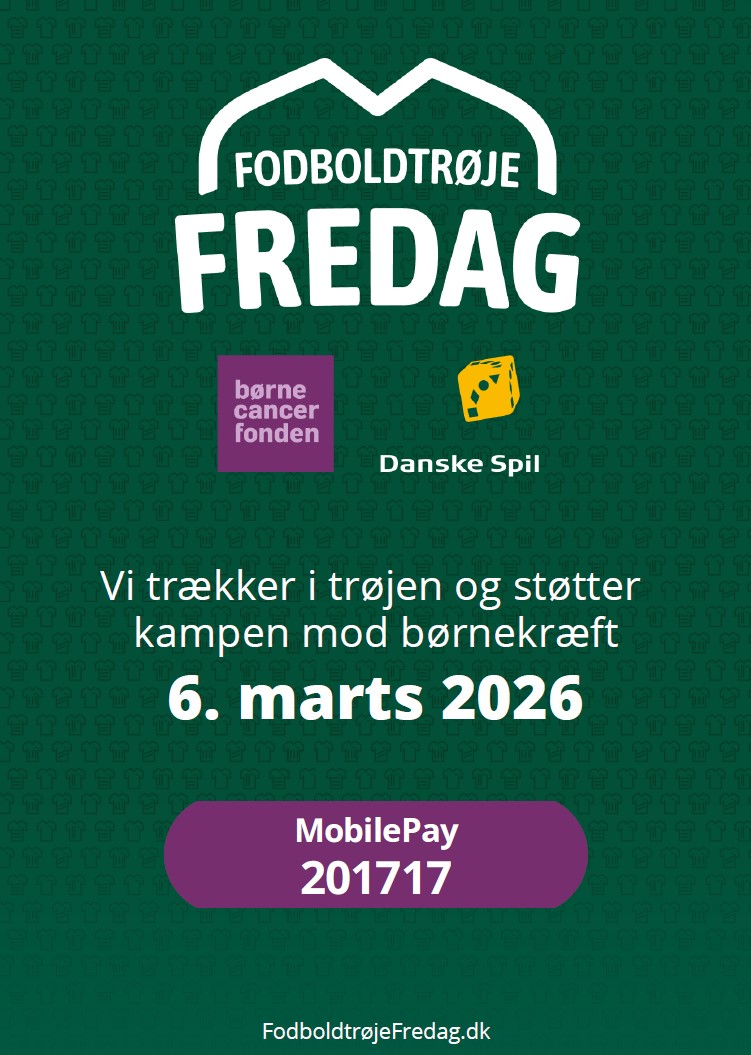 Plakat for fodboldtrøjefredag