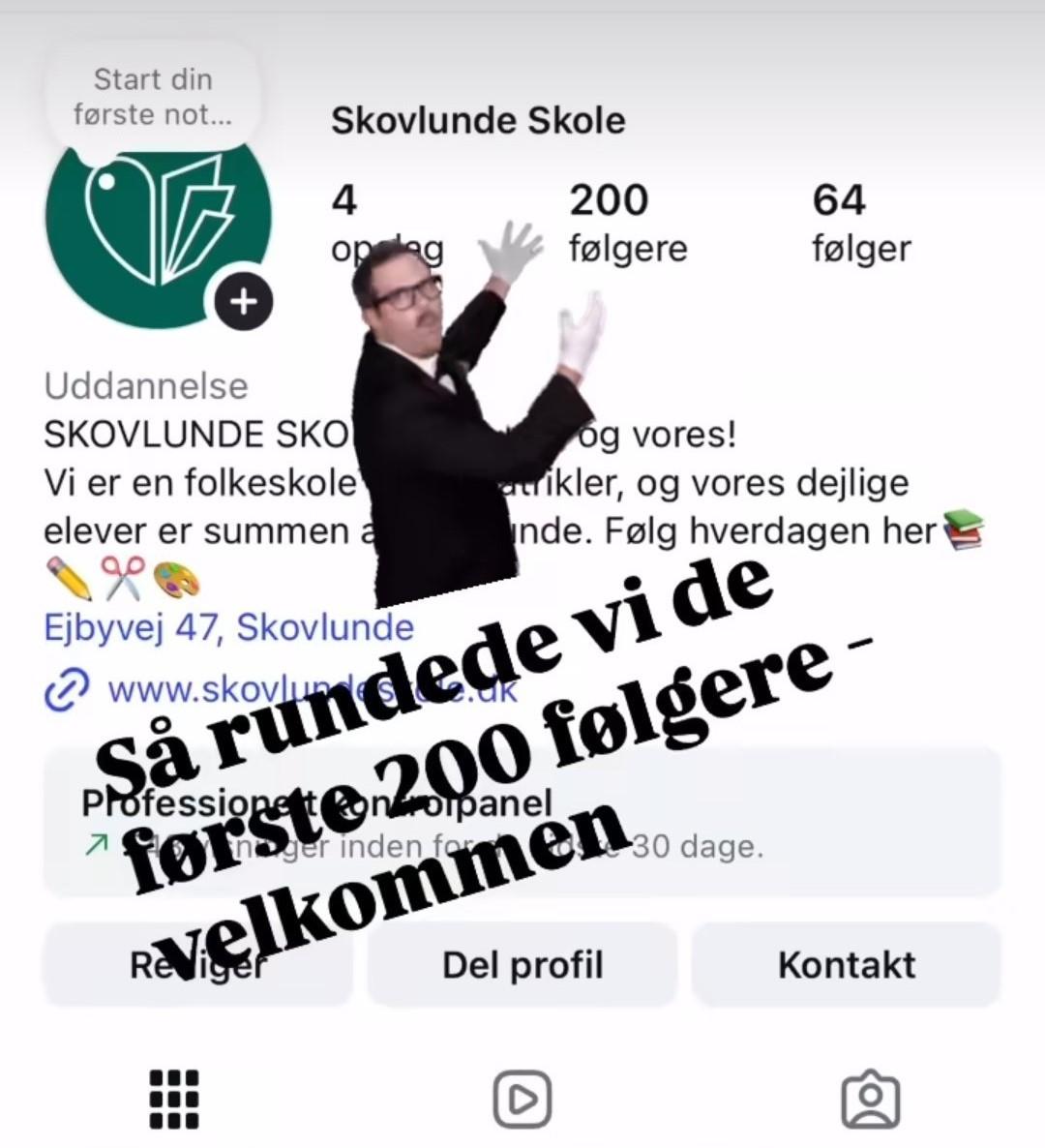 Følg Skovlunde Skole på Instagram